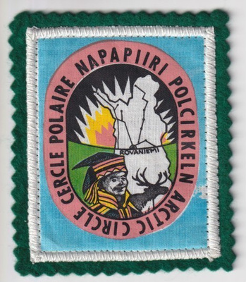 Napapiiri - kangasmerkki