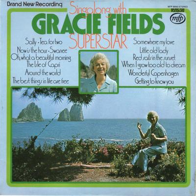 Gracie Fields - Singalong With Gracie Fields LP