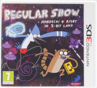 Regular Show: Mordecai And Rigby In 8-Bit Land