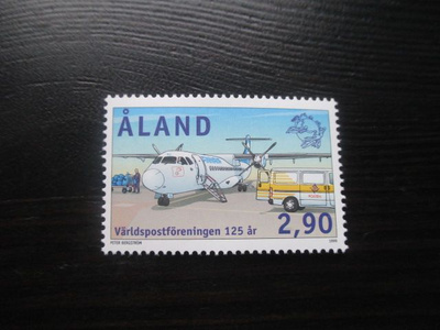 Åland: UPU 125 vuotta 1999 **