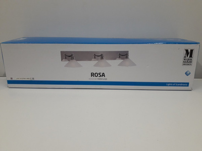 Seinävalaisin Rosa 3lmp (brush.stl, opal, MarkSlöjd)