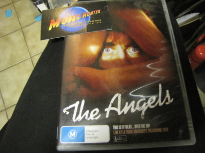 THE ANGELS - THIS IS IT FOLKS OVER THE TOP - DVD + CD UUSI