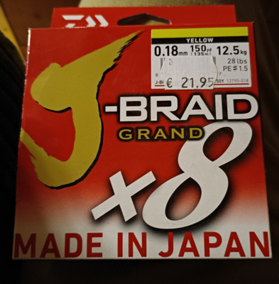 Daiwa J-Braid x8