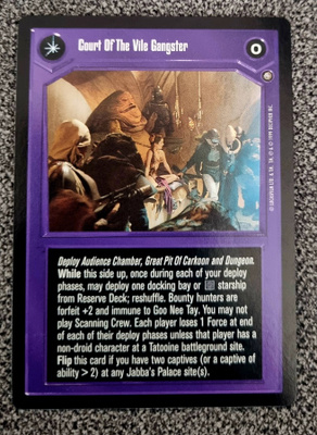 SW CCG - Court of the Vile / I Shall Enjoy Watching You Die