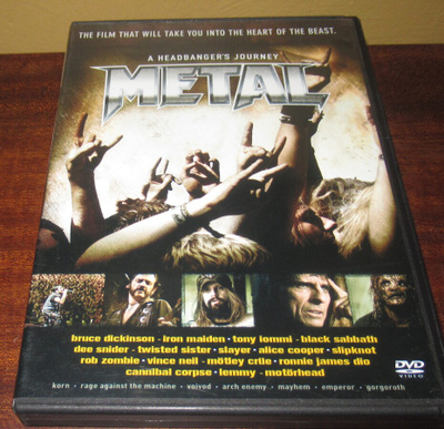 Metal a headbanger´s journey musiikki dvd