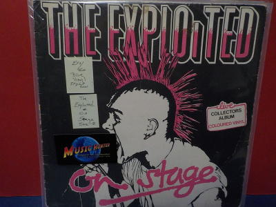 The Exploited - On Stage EX+/VG+ LP
