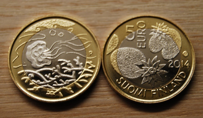 Suomi 5 € 2014 Vedet