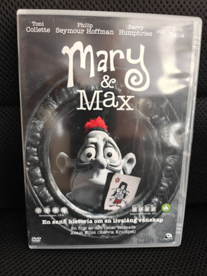 Mary and Max (2009) DVD Ruotsijulkaisu