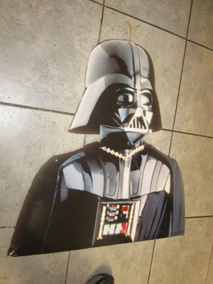 Darth Vader Tähtien sota -hahmo ( kovapahvia - ISO KOKO )