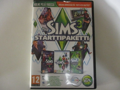 PC DVD THE SIMS 3 STARTTIPAKETTI