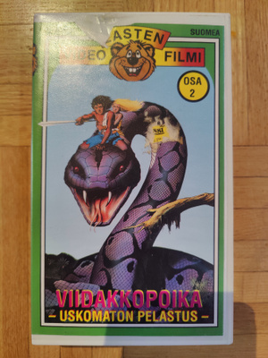 Viidakkopoika VHS-kasetti