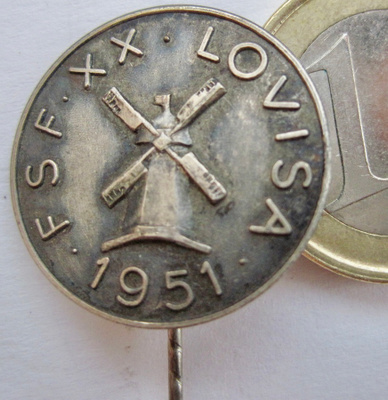 VANHA Merkki FSF XX Loviisa 1951