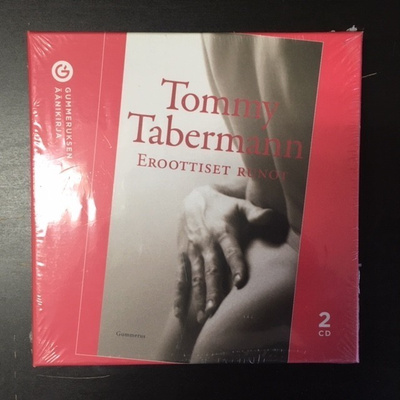 Tommy Tabermann - Eroottiset runot 2CD ÄÄNIKIRJA (UUSI)