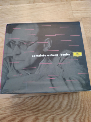 Complete Webern/ Pierre Boulez 6- cd box