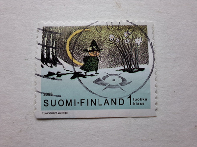 MUUMI Postimerkki 1Luokka 2003