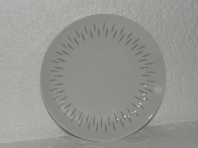Arabia riisiposliini lautanen, halkaisija 15,5 cm,, 1 kpl