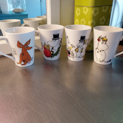 4 Moomin Characters teemukia