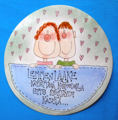 LemmenLääke - tarra