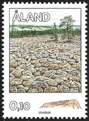 Åland 1994 Yleismerkit - Pirunpelto 0,10 mk ** LaPe 079