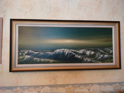 Maisemamaalaus Myrskyn jälkeen