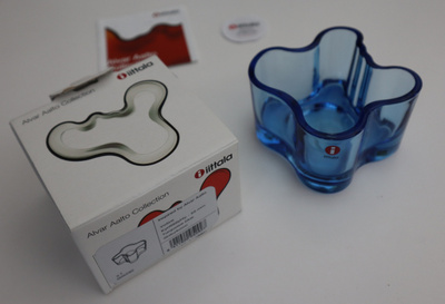 AALTO Iittala, SINITURKOOSI + pakkaus