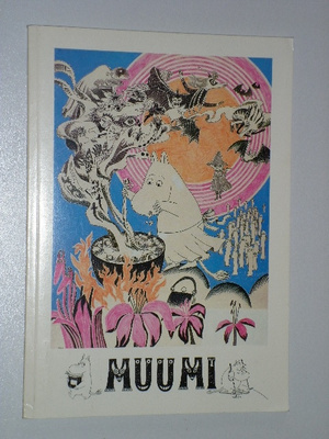 Muumi-kirja Tampereen Muumilaakso (1988) hieno