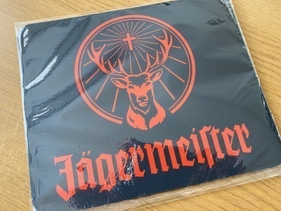 Jägermeister Logo hiirimatto musta
