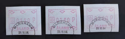 ATM 1984 sarja 0110, 0140 ja 0200 Å1 - loistoleimat