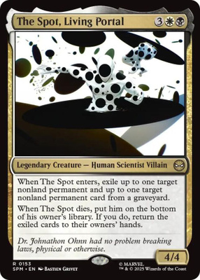 MtG Marvel's Spider-Man #153: The Spot, Living Portal