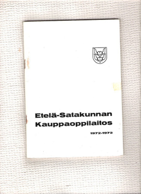 Huittinen, Etelä-Satakunnan Kauppaoppilaitos, 1972-73.