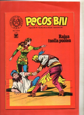 PECOS BILL n:o 7 1973 Rajan tuolla puolen.