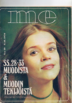 ME n:o 19 1970 Muistomerkki. Terho Pursiainen. Taidemaalari.