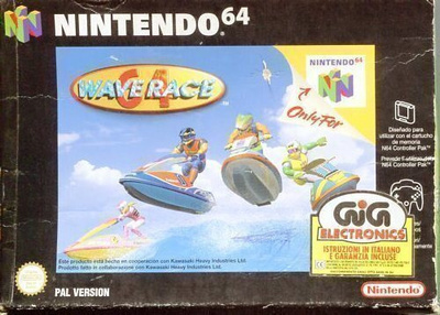 * Wave Race 64 PAL N64 PAL - EUR Lue Kuvaus