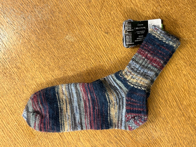Koko 36/37 Step-langasta käsinkudotut villasukat