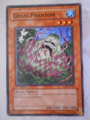 Yu-Gi-Oh hirviö Grass Phantom