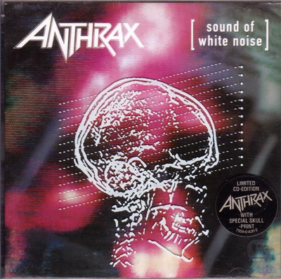 Anthrax - Sound Of White Noise (CD) EX+!! Limited Edition
