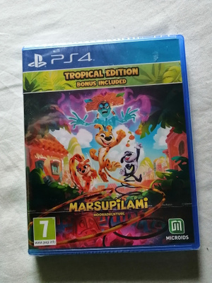 Marsupilami: Hoobadventure (uusi, Sony PS4)