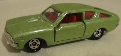 Datsun Sunny 1400 GX Coupe 1975 B210 Light Green Tomica 1:59