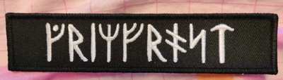 Grimfrost : Runic - hihamerkki