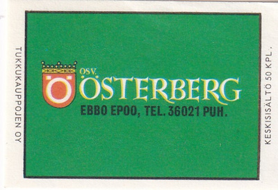 Ebbo - Epoo , Österberg,    s35