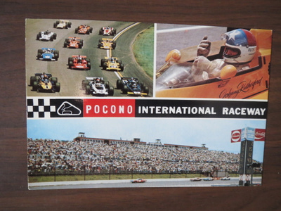 Pocono International Raceway moottoriurheilukortti 1970-luku