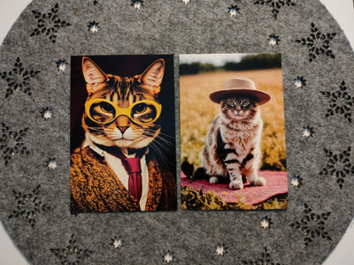 ~Kissa kortti~ 2kpl