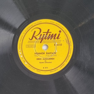Savikiekko 1954 - Erkki Junkkarinen - Rytmi R 6232