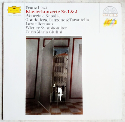 LISZT • BERMAN • GIULINI: Pianokonsertot 1 & 2 – RM LP 1986