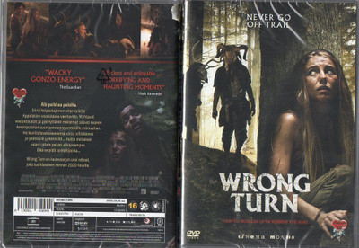 Wrong Turn (2021)	(78 734)	UUSI	-FI-	DVD	suomik.		matthew mo
