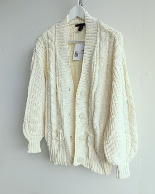 FOREVER 21 PUUVILLANEULETAKKI (L)