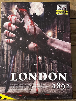 CRIME SCENE LONDON 1892 lautapeli
