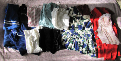 VINTAGE-asustepaketti S-kokoiselle, 14 asustetta