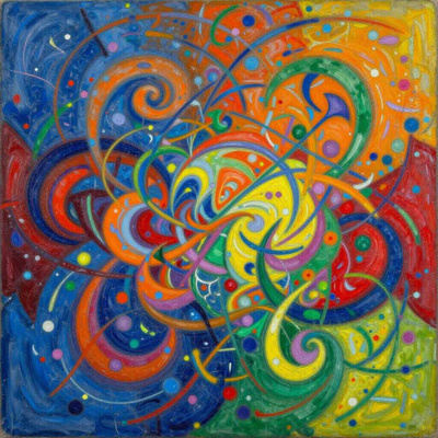 Uusi abstrakti alumiinitaulu 20 cm x 20 cm