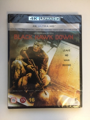 Black Hawk Down (4K Ultra HD) Ohjaus: Ridley Scott (UUSI)